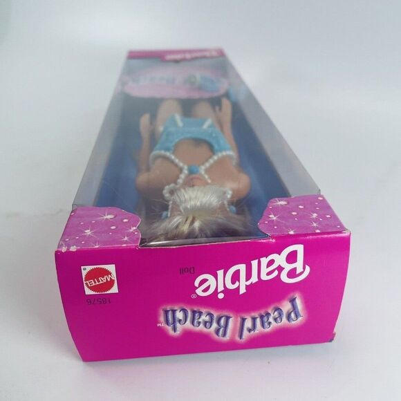 1997 Pearl Beach Barbie Doll Magic Ring Mattel Blue Bathing Suit New in Box - Picture 9 of 9